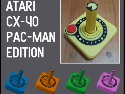ATARI CX-40 PAC-MAN EDITION JOYSTICK