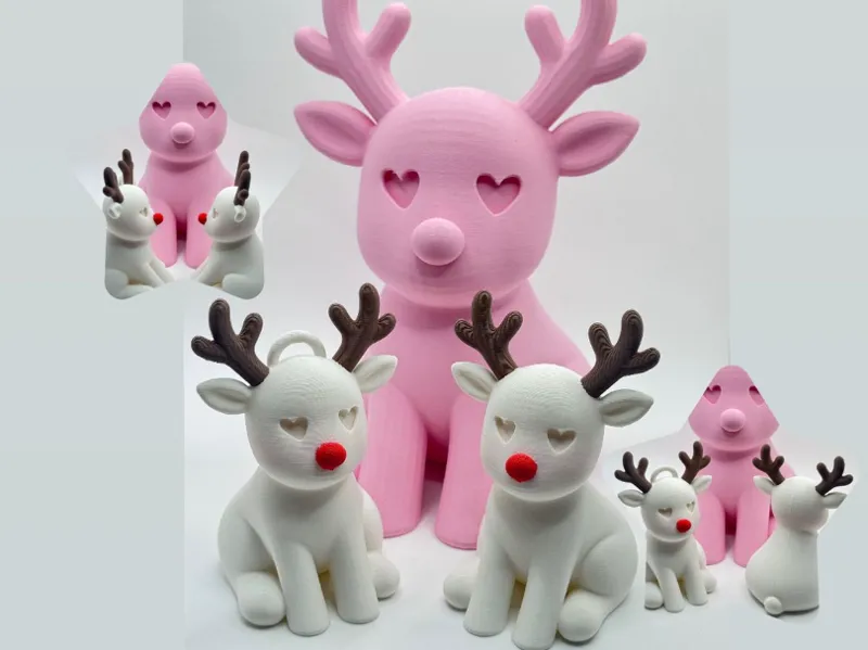 Reindeer Christmas Ornament