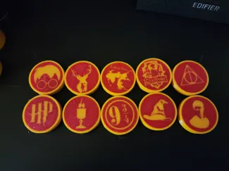 Connect 4 - Gryffindor Chips