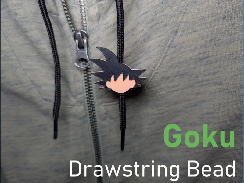 Dragon Ball Z - Goku - Drawstring Bead