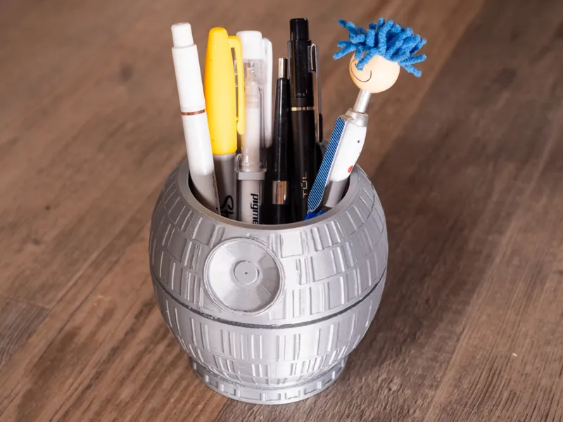 Death Star Pen Holder