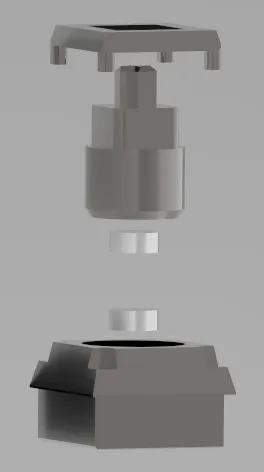 Magnetischer Tastaturklicker view 3
