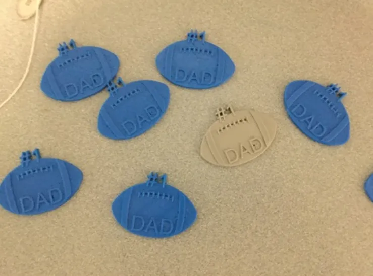 #1 Dad - Fathers day tokens