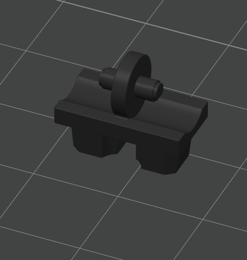 Miniatura 5 do modelo 3D Brick man