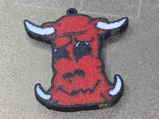 Brelok Domino Egzorcysta keychain exorcist demon