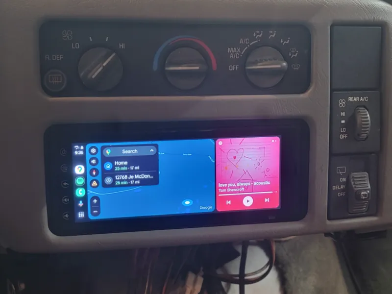 95-02 CHEVY TRUCK 1.5 DIN ANDROID RADIO ADAPTER 