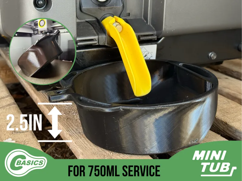 MINI TUB Oil Drain Pan