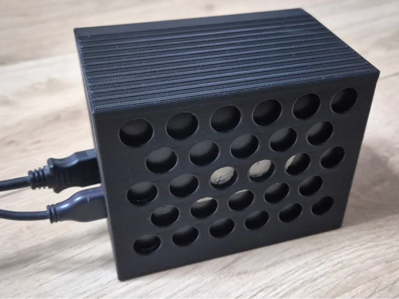 TV externer Festplattenhalter 2fache Ausführung