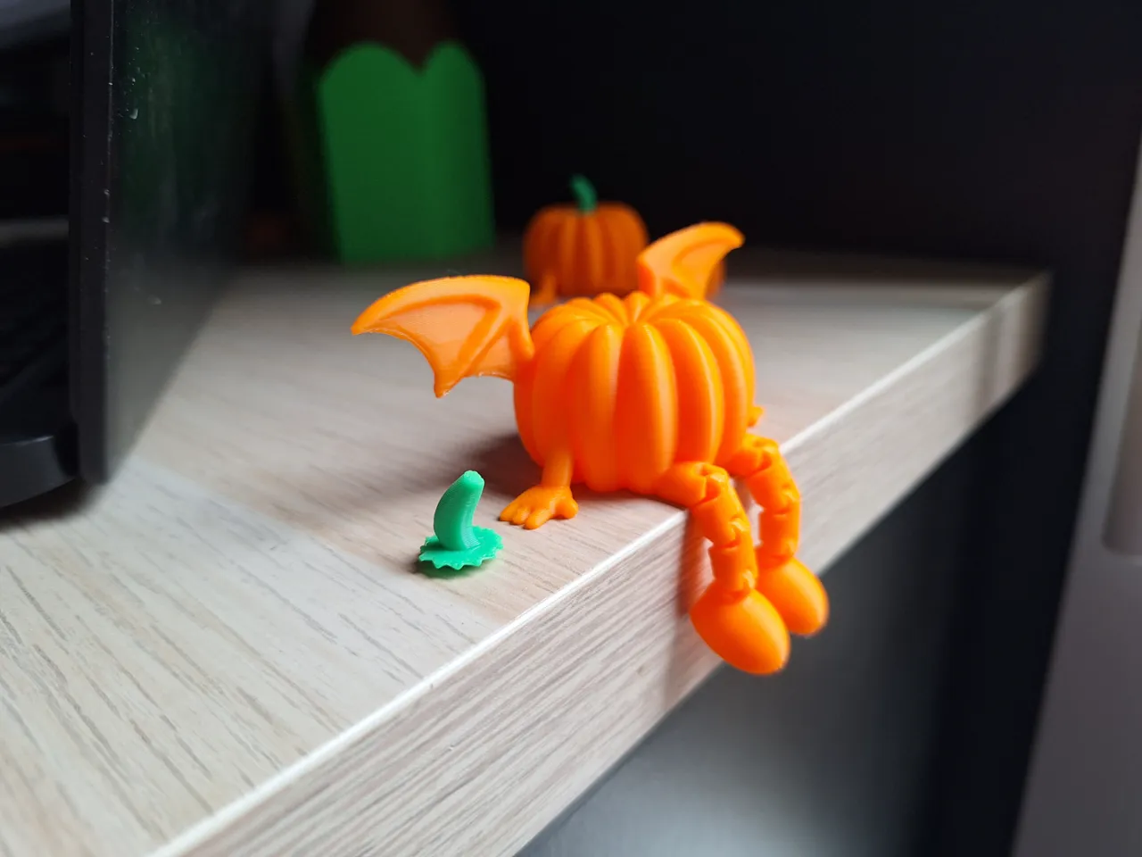 Articulated Winged Pumpkin view 2