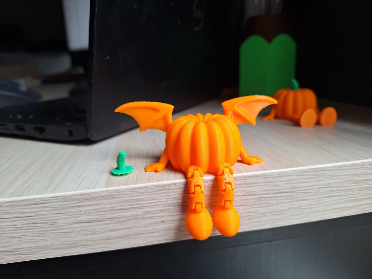 Articulated Winged Pumpkin view 3