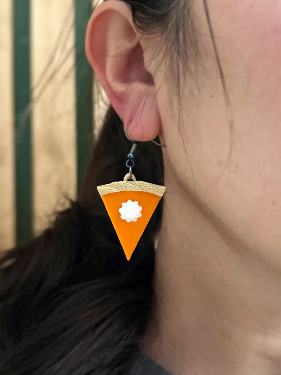 Pumpkin Pie Earring Set view 2