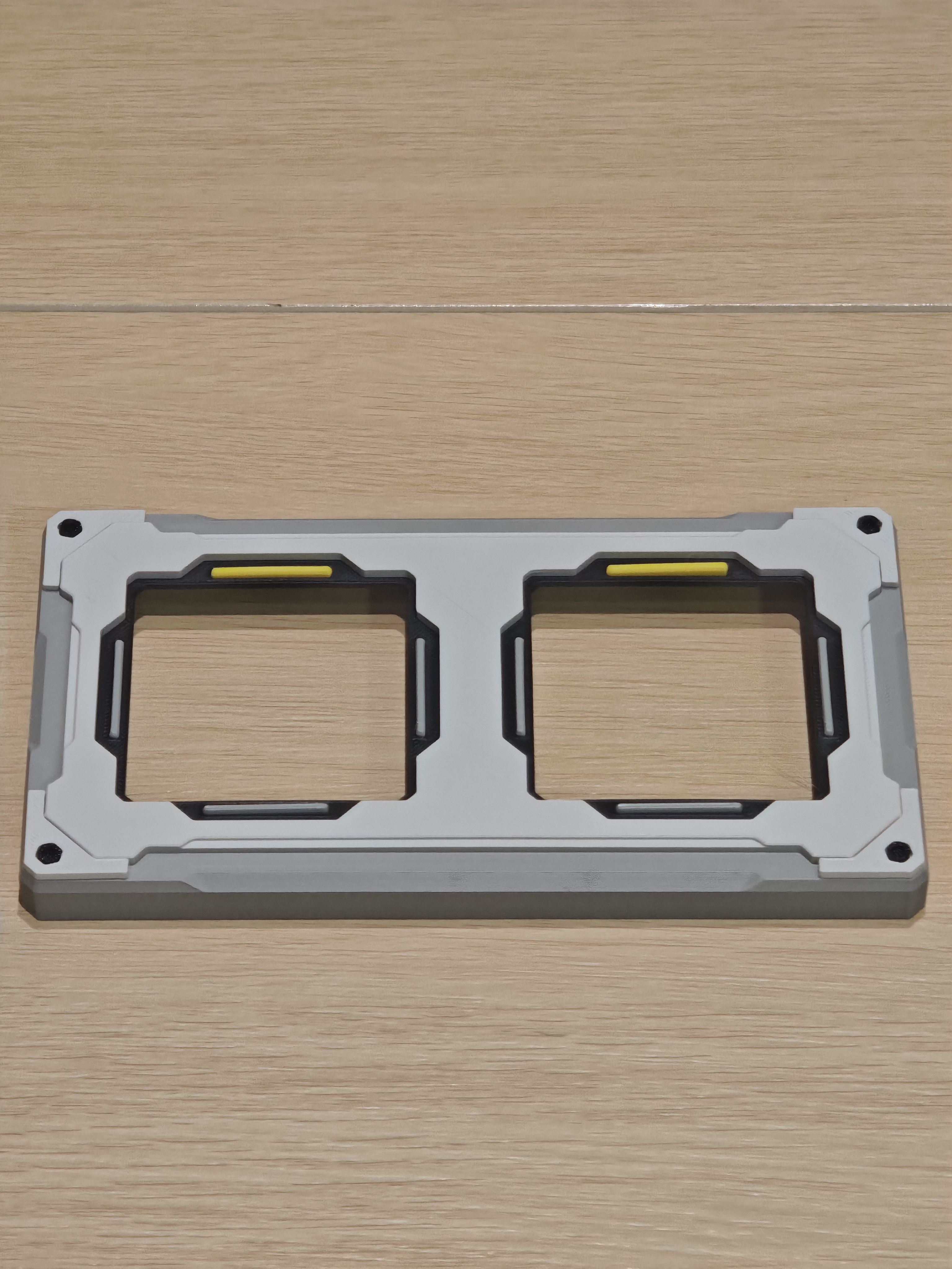 Miniatura 5 do modelo 3D 机甲化智能开关装饰面板（全版本）2.0
