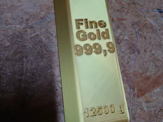 Goldbarren 12,5 KG