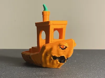 Pumpkin Benchy 