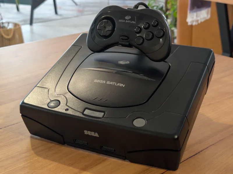 Sega Saturn Console Display Stand