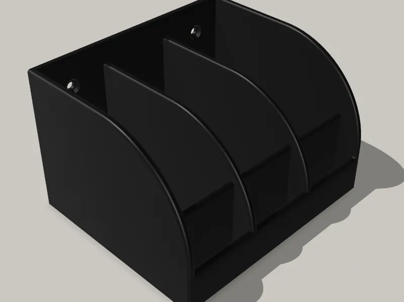 Wall Mounted Rolled Belt Holder - Belt Organizer