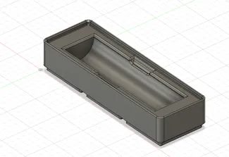 Gridfinity BambuLab GlueStick holder flat