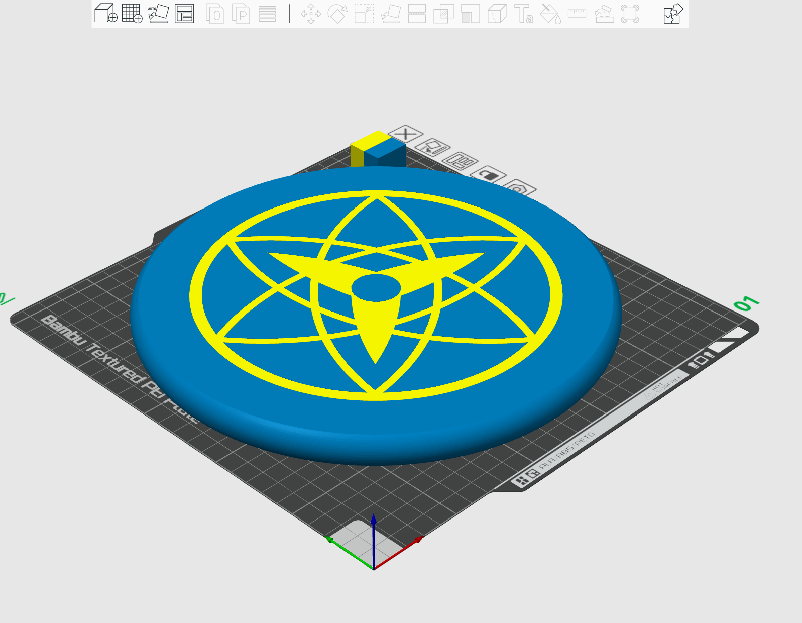 Miniatura 1 do modelo 3D 9寸狗飞盘