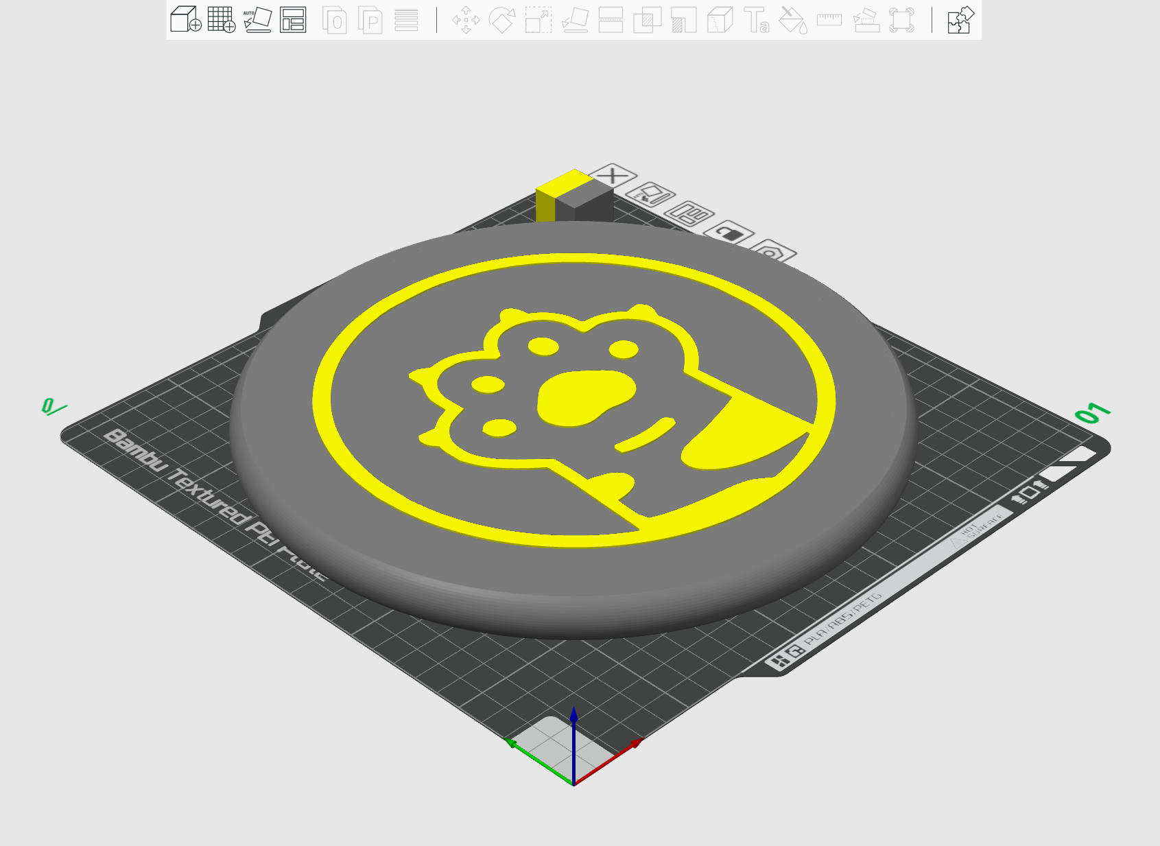 Miniatura 4 do modelo 3D 9寸狗飞盘