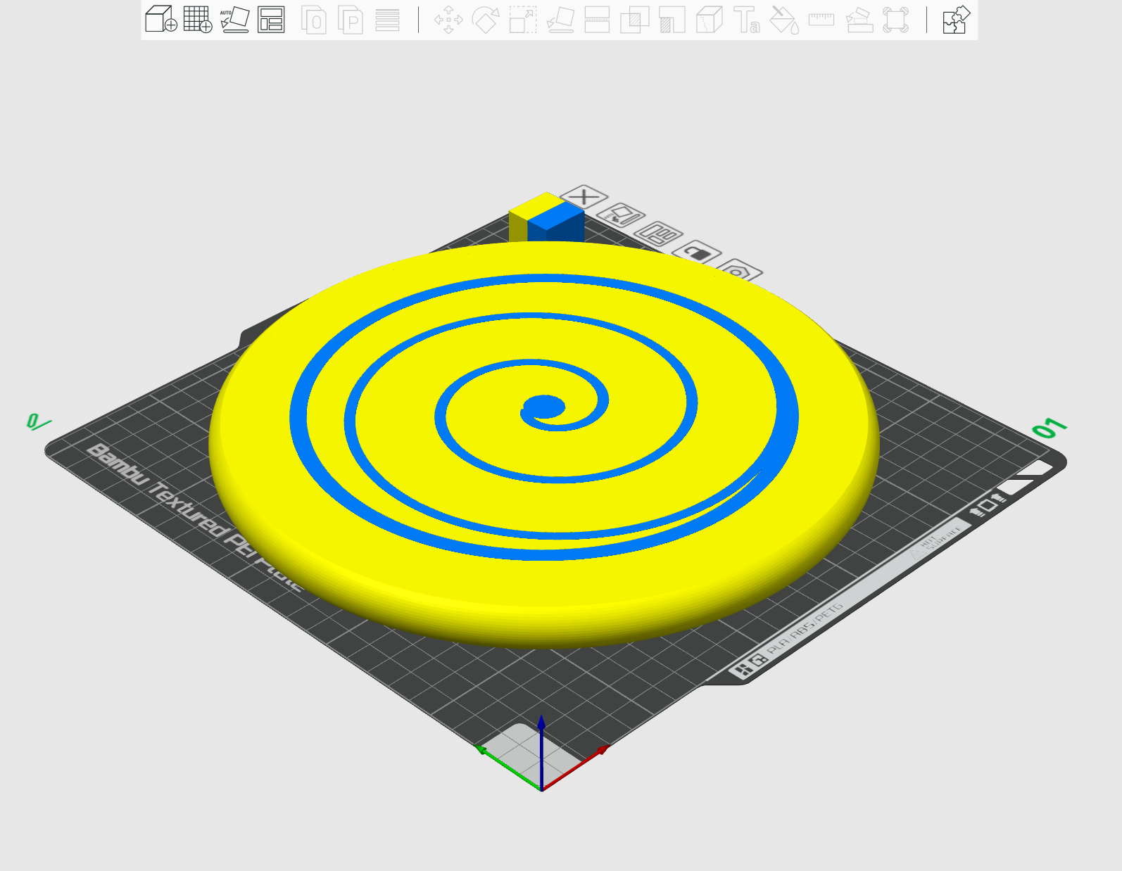 Miniatura 2 do modelo 3D 9寸狗飞盘