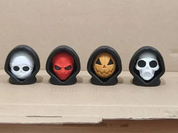 Objeto manipulable: Skull Face Clicker — vista de referencia 3