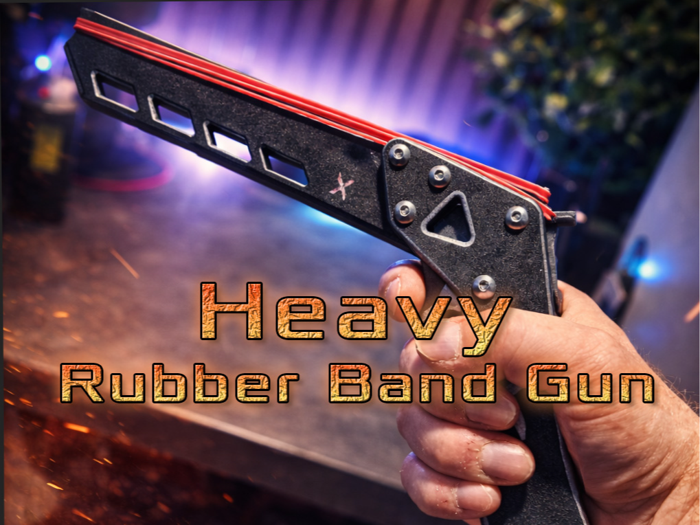 Heavy Rubber Band Gun