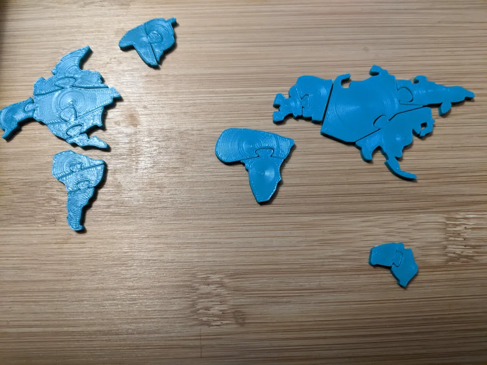 Earth puzzle by alexoroot - MakerWorld
