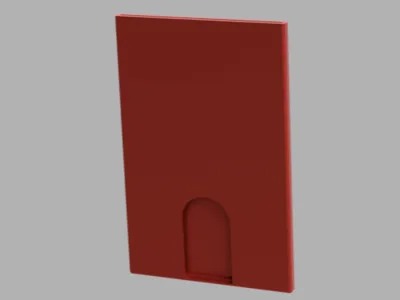 Credit card holder V2 (with embossed numbers)
