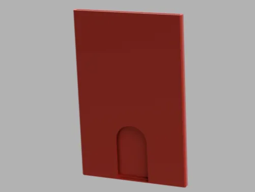 Credit card holder V2 (with embossed numbers)