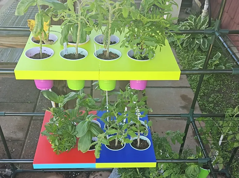 Solo Cup Holder Tray For Plants