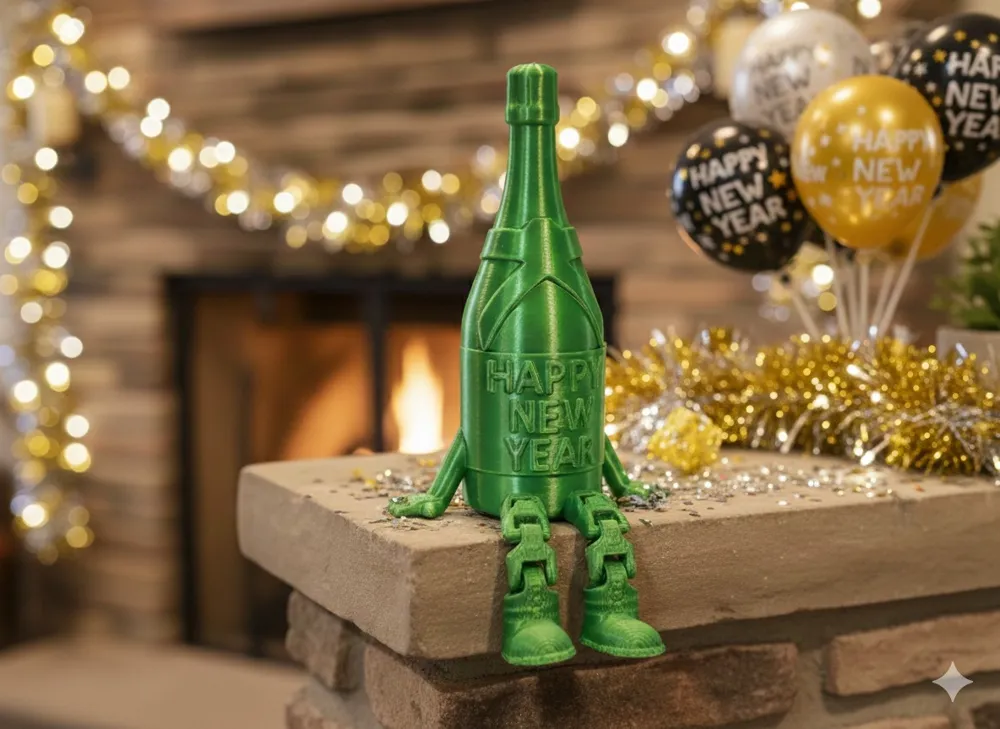 Dekoratif Yılbaşı Süsleri El Yapımı Figürlü Biblo Hediye Koleksiyonluk