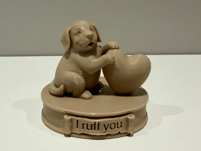 I Ruff You - Cute dog