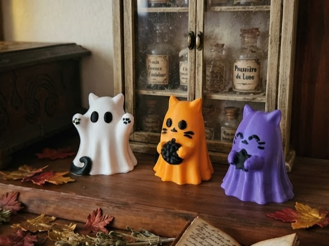 Mini cat ghost - 1