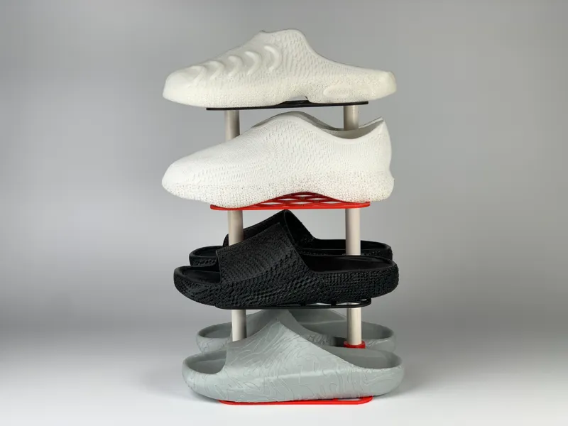 PVC pipe shoe racks / PVC管鞋架
