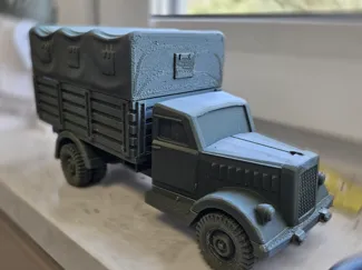 Truck tilt Opel Blitz