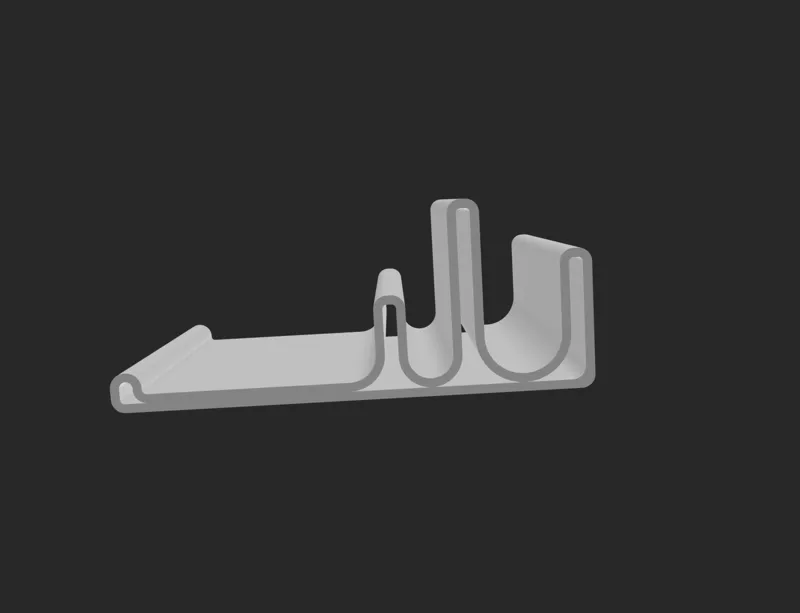 Minimalist desk holder