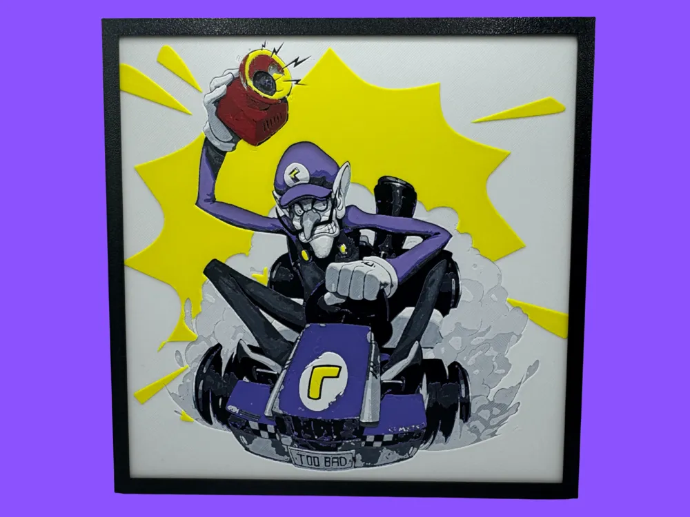 Waluigi - Mario Kart