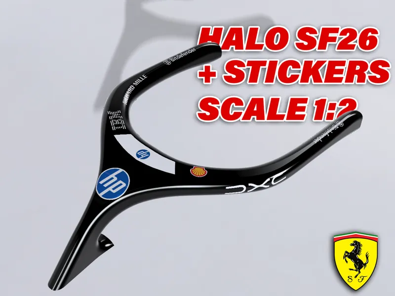 SF26 HALO + STICKERS SCALE 1:2
