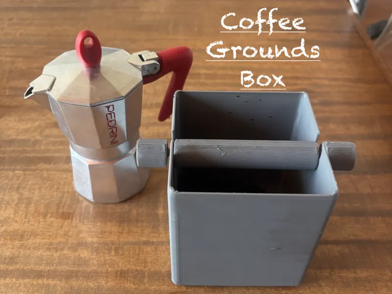 Coffee Grounds Box 