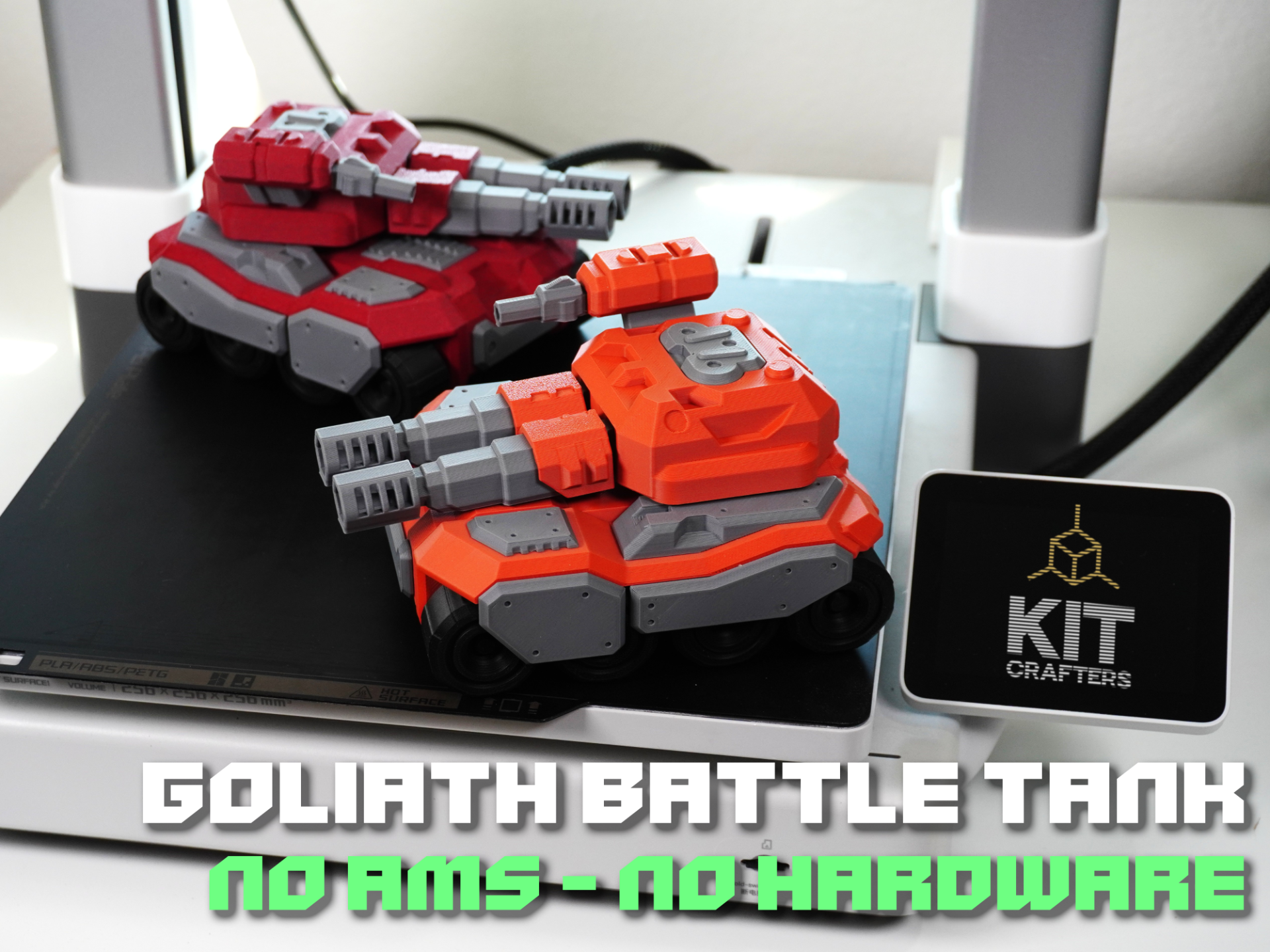 Goliath Battle Tank - Mega Model Kit