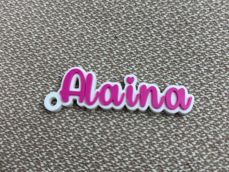 Alaina name keychain