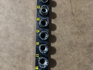 Quinn 1/2" Socket Set Organizer - Metric