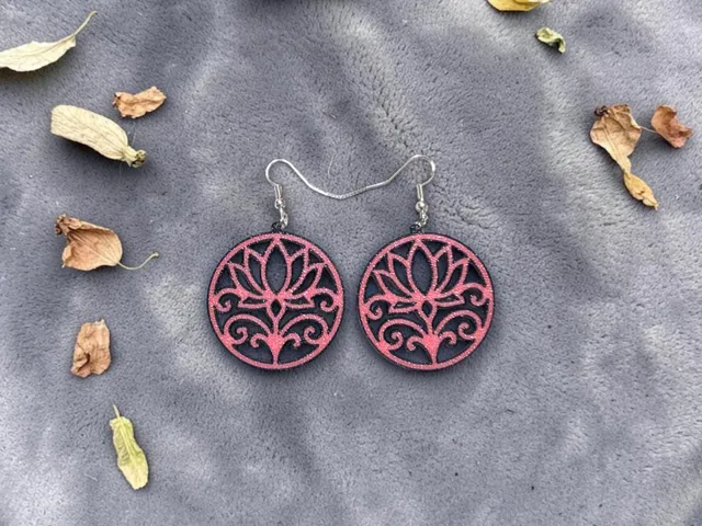 Zen blossom earrings