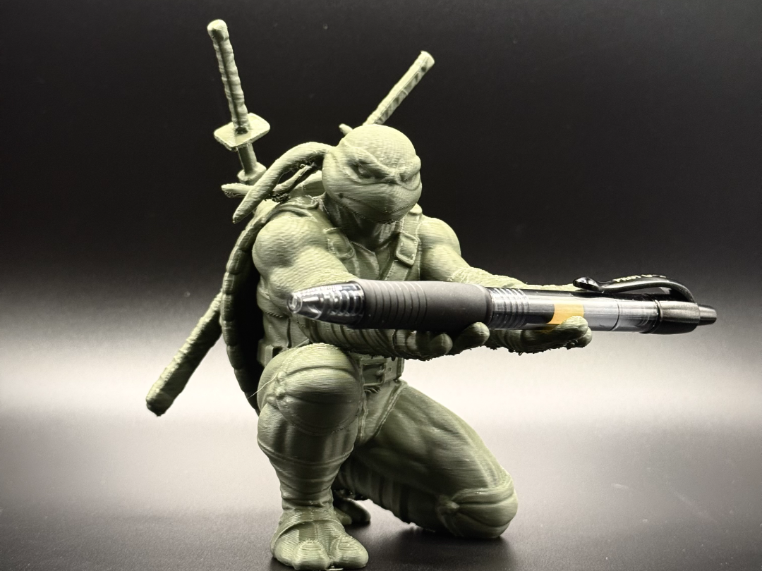 Ninja Turtles Leonardo Pen Holder ! TMNT 