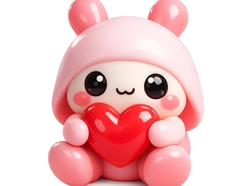 Love Boo Valentine’s Day Figurine