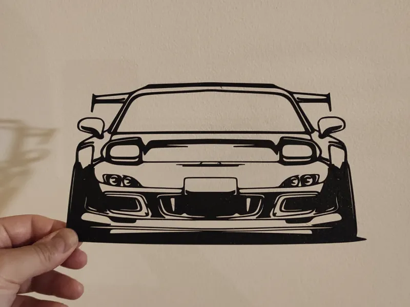Arte murale mazda rx7