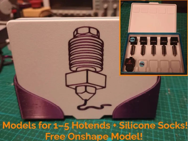 H2D Hotend Box - From 1 to 5 Hotends!