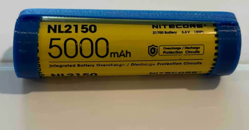 21700 battery cap (TPU)