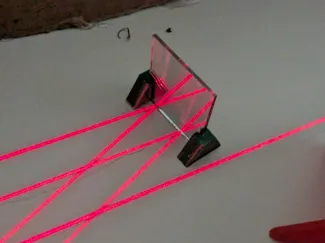 Mirror Stand for 1" x 1" mirror