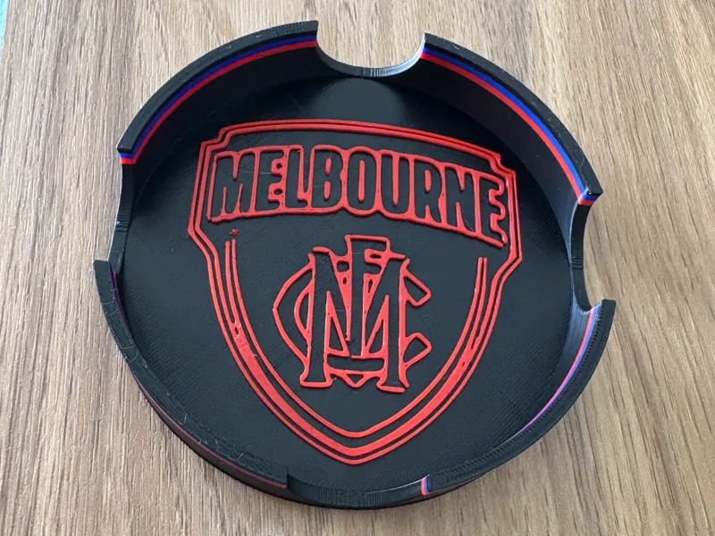Melbourne Demons Coaster Holder